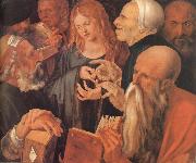 Albrecht Durer The Manile of the Pope painting